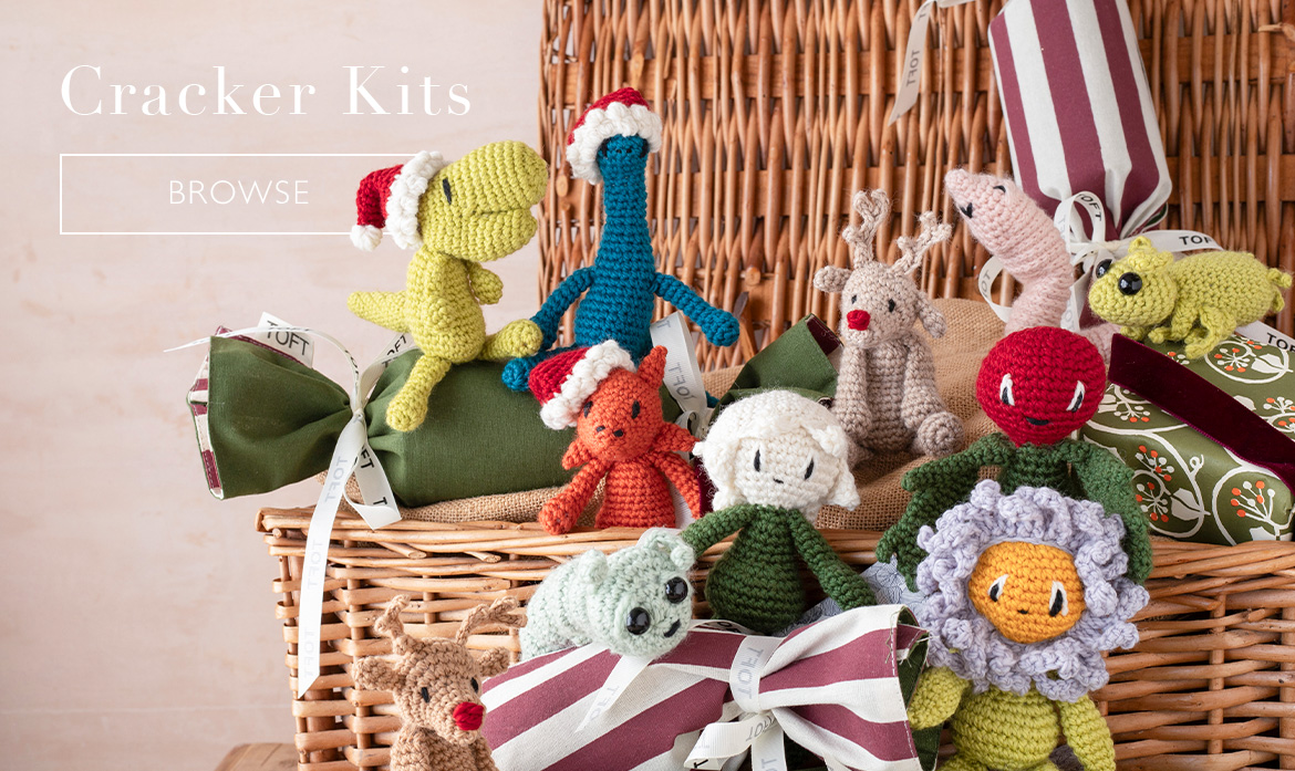 Cracker kits fabric toft eco friendly christmas gifts